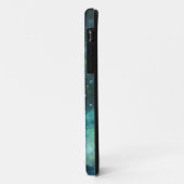 Monogram iPhone Hoesjes Galaxy Stars Blauw Groen 5 (Achterkant/links)