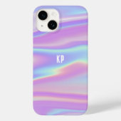 monogram iriserend meisje Abstract hedendaags Case-Mate iPhone Case (Achterkant)
