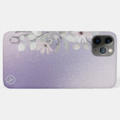 *~* Monogram iriserende gedempte pastelgradiënt Case-Mate iPhone Case (Achterkant (horizontaal))