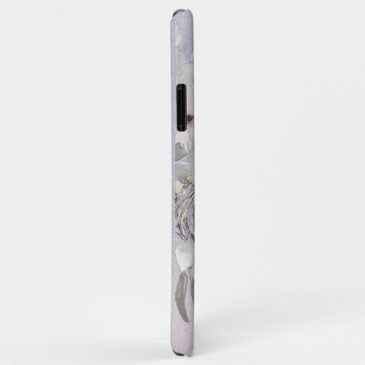 *~* Monogram iriserende gedempte pastelgradiënt Case-Mate iPhone Case (Achterkant/rechts)