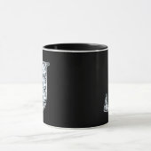 Monogram J Faux Diamond Mok (Midden)