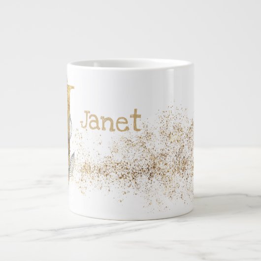 Monogram "J" Jumbo Mok Soup Ice Cream (Voorkant)