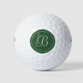 Monogram Jager Groen met Stippen Golfballen