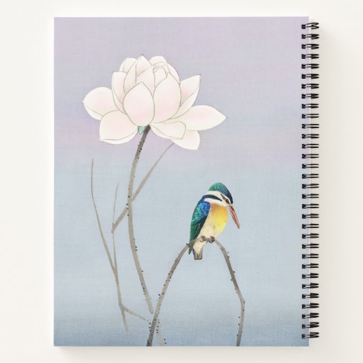 Monogram Japans Vintage Kingfisher Notitieboek (Achterkant)