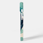 Monogram Japanse golflengte Case-Mate iPhone Case (Achterkant / Links)