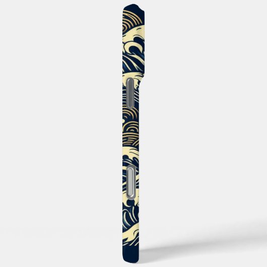 Monogram Japanse golflengte Case-Mate iPhone Case (Achterkant / Rechts)