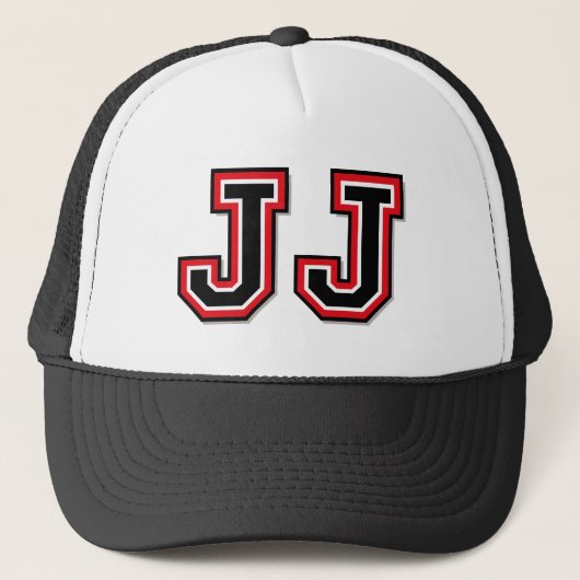 Monogram "JJ" Trucker Pet (Voorkant)