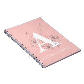 Monogram Journal Planner Notitieboek (Rechterzijde)
