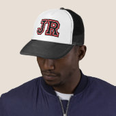 Monogram 'JR' Trucker Pet (In situ)