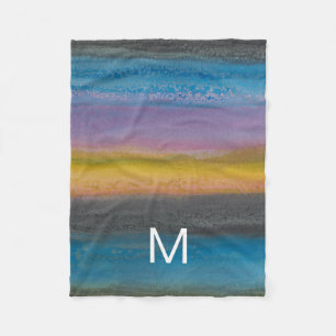 Monogram   Juniper Mist I Fleece Deken