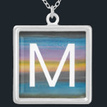 Monogram | Juniper Mist I Zilver Vergulden Ketting<br><div class="desc">ThuisDécor</div>