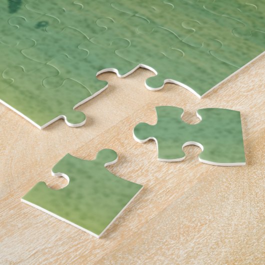 Monogram Jurassic in de wilde natuur schattig Legpuzzel (Zijkant)