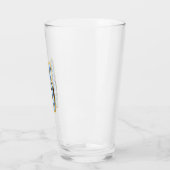 Monogram K - 16 oz glas (Links)