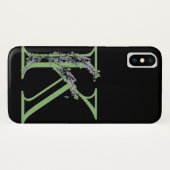 Monogram K Lavender Eucalyptus Case-Mate iPhone Case (Achterkant (horizontaal))