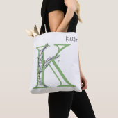 Monogram K Lavender Eucalyptus Tote Bag (Dichtbij)
