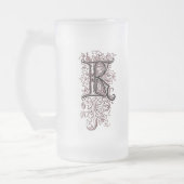   monogram "K" Matglas Bierpul (Links)