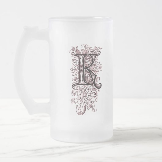   monogram "K" Matglas Bierpul (Links)