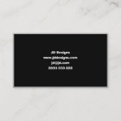 Monogram K visitekaartjes (Achterkant)
