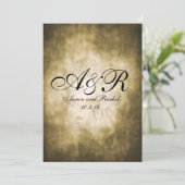  monogram kaart (Staand voorkant)