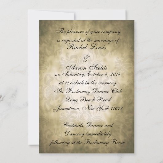  monogram kaart (Achterkant)