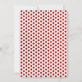 Monogram Kaart afspelen Weduwfoto opslaan Datum (Achterkant)