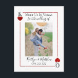 Monogram Kaart afspelen Weduwfoto opslaan Datum<br><div class="desc">Geniet in stijl met deze stijlvolle en zeer trendy bruiloft,  behalve de date briefkaarten. Dit ontwerp is gemakkelijk te personaliseren met uw speciale gebeurtenisformulering en uw gasten zullen enthousiast zijn wanneer zij deze geweldige briefkaarten ontvangen.</div>