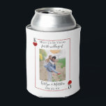 Monogram Kaart afspelen Weduwfoto opslaan Datum Blikjeskoeler<br><div class="desc">Vier in stijl met deze stijlvolle en zeer trendy bruiloft bespaar de datum koelboxxen. Dit ontwerp is gemakkelijk te personaliseren met uw speciale evenementenbewoording en uw gasten zullen blij zijn wanneer ze deze fantastische en unieke save the dates ontvangen.</div>