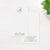 Monogram Kaart voor juwelenweergave (Bureau)