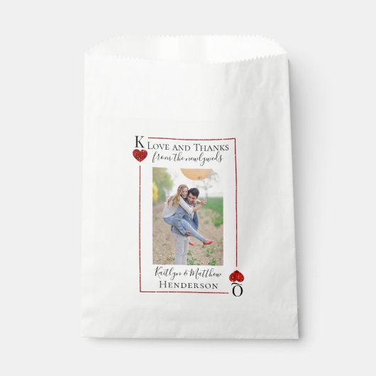 Monogram Kaart Wedding Collectie Bedankzakje (Voorkant)