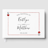 Monogram Kaart Wedding Collectie Gastenboek (Voorkant)