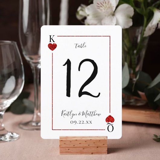 Monogram Kaart Wedding Collectie Tafel nr.