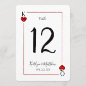 Monogram Kaart Wedding Collectie Tafel nr. (Achterkant)