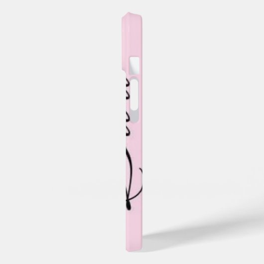 Monogram Kant Coquette Case-Mate iPhone Case (Achterkant / Links)