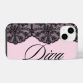 Monogram Kant Coquette iPhone Hoesje (Achterkant horizontaal)