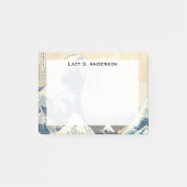 Monogram Katsushika Hokusai, Grote golf Kanagawa Post-it® Notes (Voorkant)