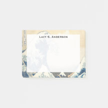 Monogram Katsushika Hokusai, Grote golf Kanagawa