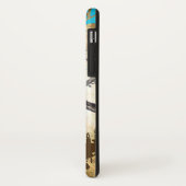 Monogram Kersenbloesem Vogel Kroonluchter Case-Mate iPhone Case (Achterkant/links)