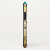 Monogram Kersenbloesem Vogel Kroonluchter Case-Mate iPhone Case (Achterkant/rechts)