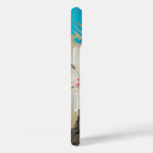 Monogram Kersenbloesem Vogel Kroonluchter iPhone Case-Mate iPhone Case (Achterkant / Rechts)