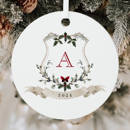 Monogram Kerstboom Ornament