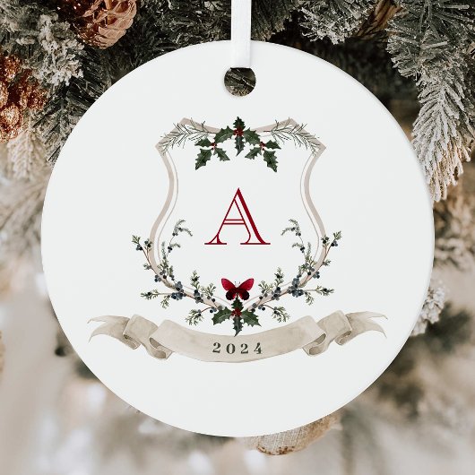  Monogram Kerstboom Ornament