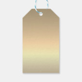 Monogram kerstcadeaus cadeaulabel (Achterkant)