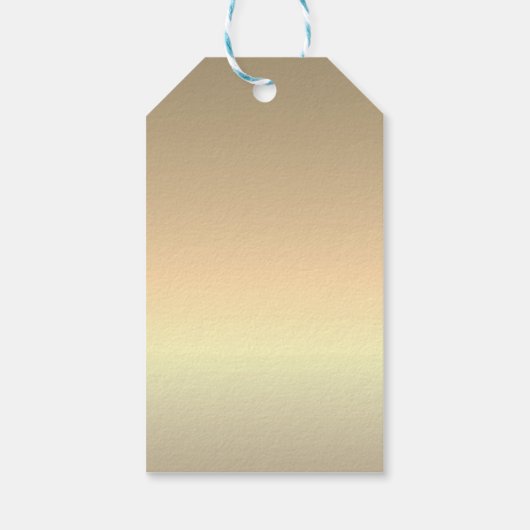 Monogram kerstcadeautags cadeaulabel (Achterkant)