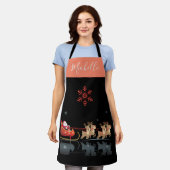 Monogram Kerstmis en gelukkig Nieuwjaar! Gifts San Schort (Gedragen)