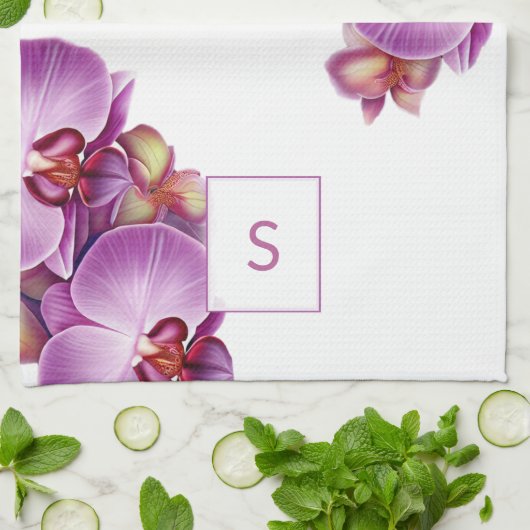 Monogram keukenhanddoeken (Gevouwen)