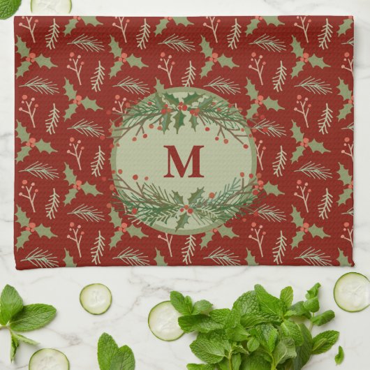 Monogram Kitchen Towel Theedoek (Gevouwen)