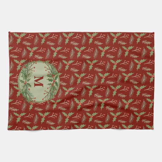 Monogram Kitchen Towel Theedoek (Horizontaal)