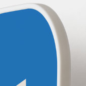Monogram Klassiek Gepersonaliseerd Pickleball Paddle (Links Detail)