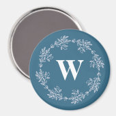 Monogram Klassieke Cruiseschip Cabine Deurmarkerin Magneet (Voorkant / Achterkant)