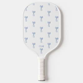 Monogram Kleine Boog Blauw Pickleball Paddle